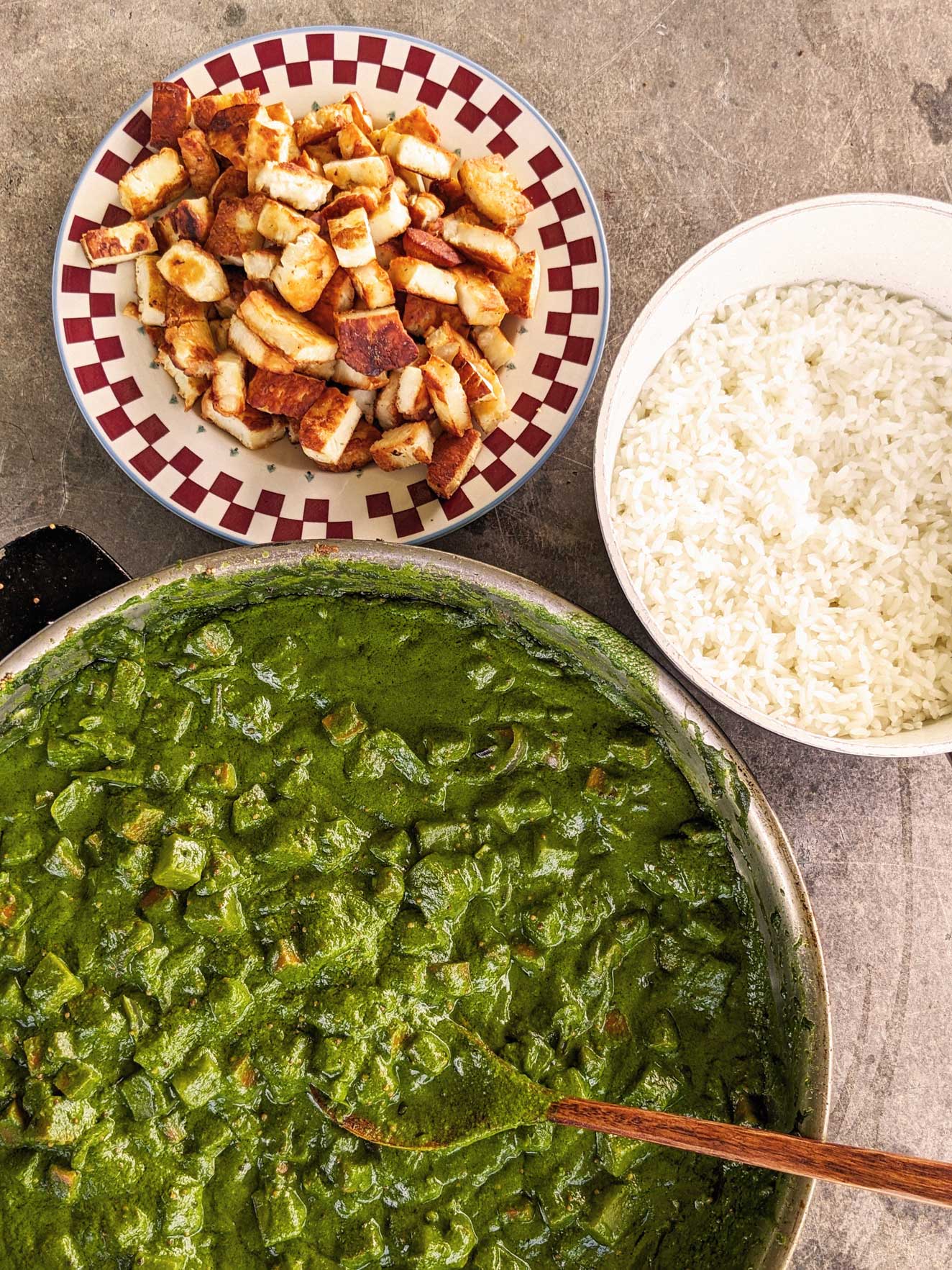 The Brightside - Hulk Monster Curry (Spinach Saag) from Nutrition By Jane