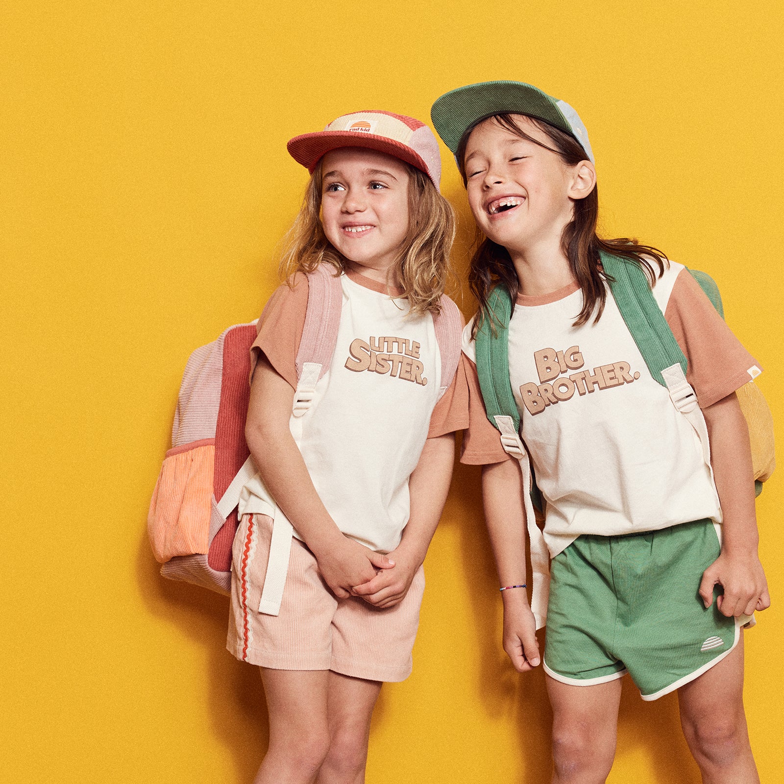 Little Sis Organic Cotton Tee - Mousse