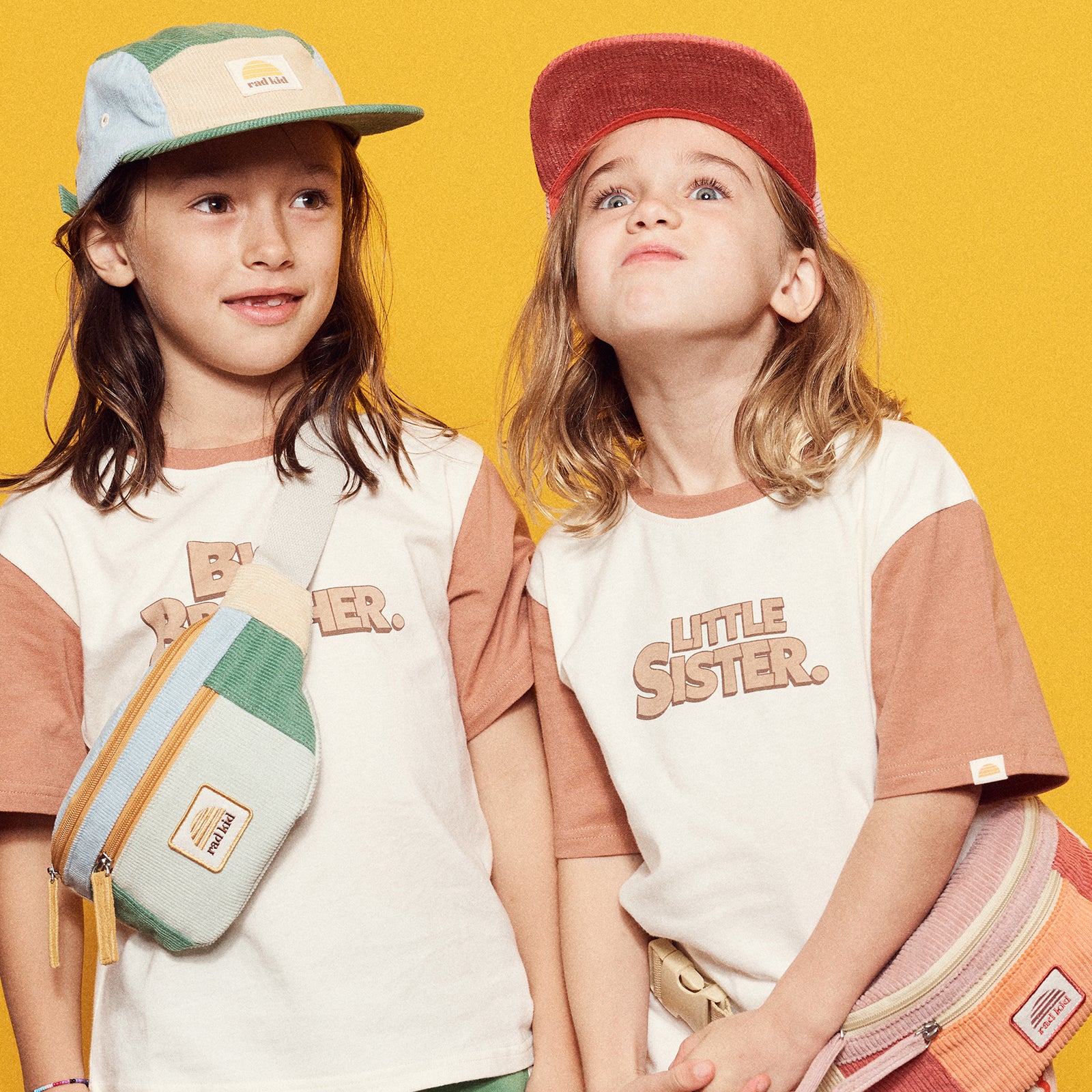 Little Sis Organic Cotton Tee - Mousse