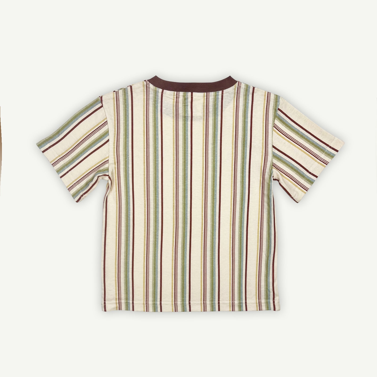 back side of the t-shirt