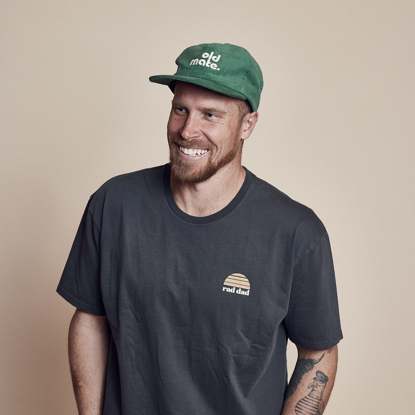 Old Mate Cord Cap Bundle - Moss