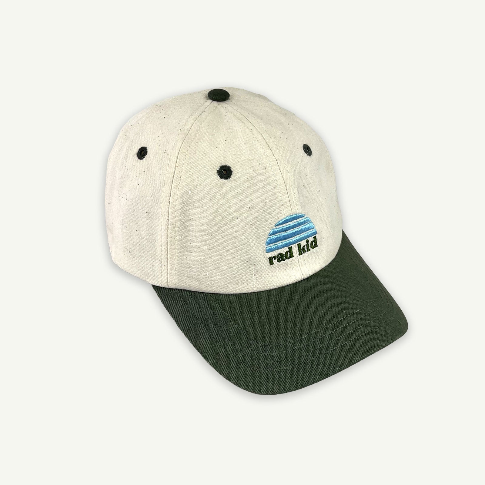 Rad Kid Two Tone Baseball Cap - Green