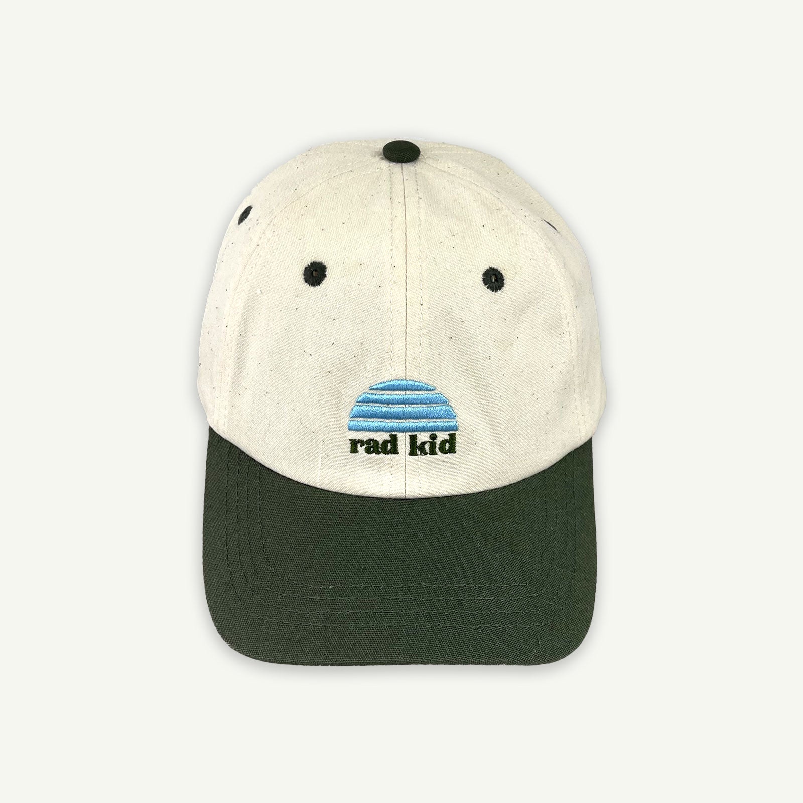 Rad Kid Two Tone Baseball Cap - Green