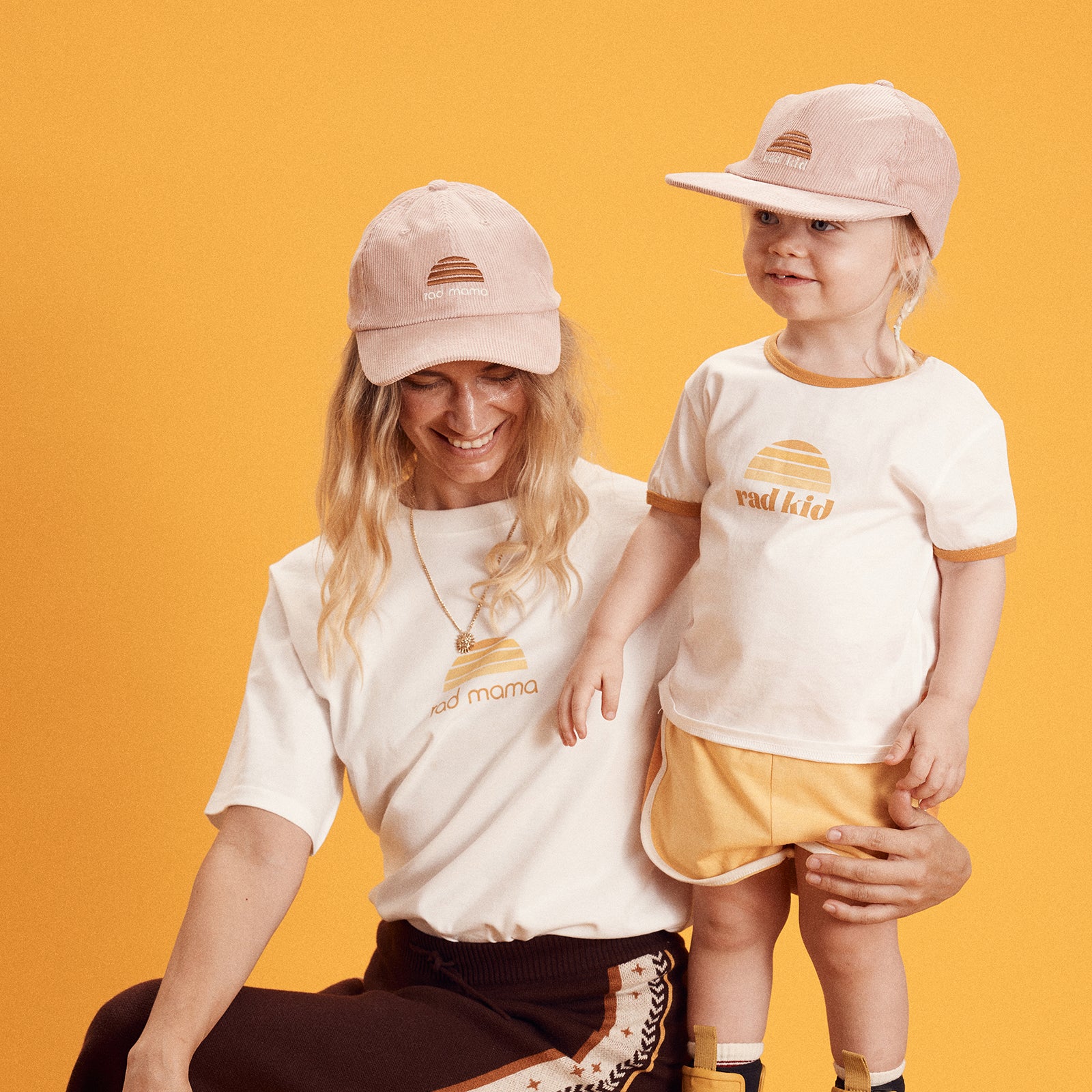 Rad Kid Cord Cap - Mauve