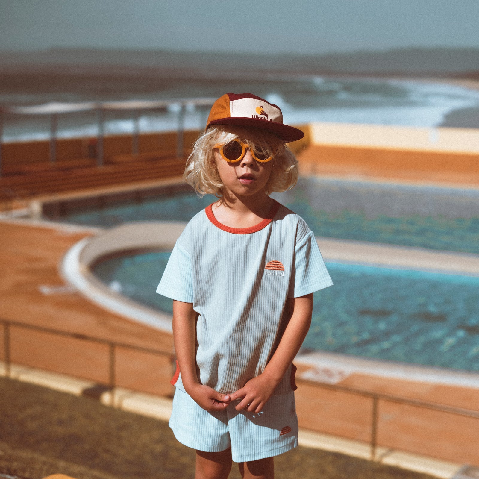 Wingin' It Spliced 5 Panel Cap - Kids