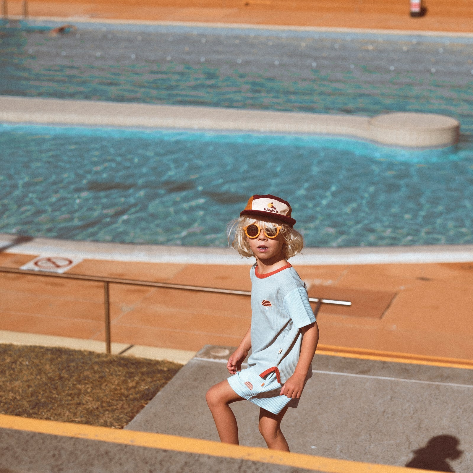 Wingin' It Spliced 5 Panel Cap - Kids