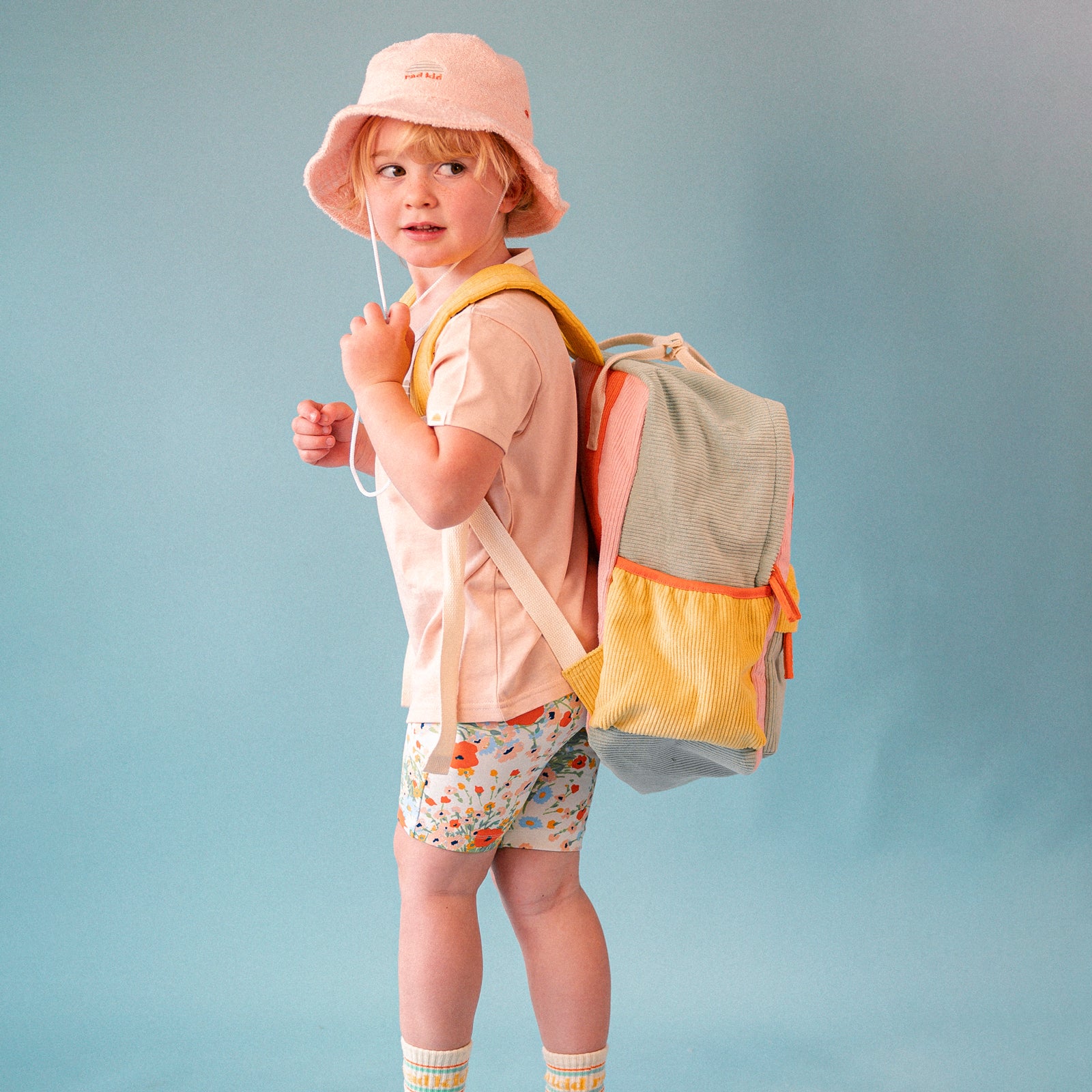 Rad Kid Terry Hat - Candy Floss