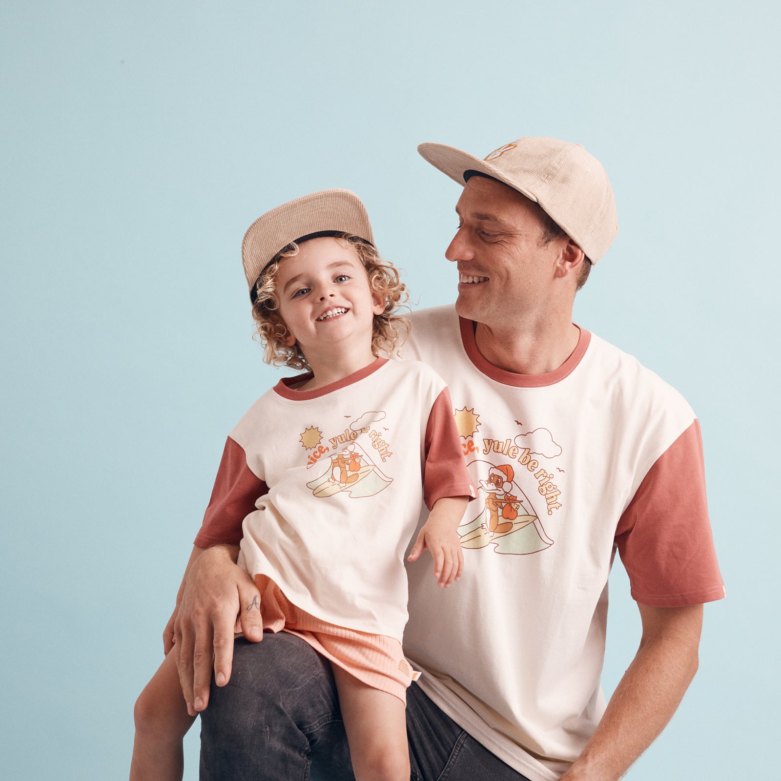 Be Nice Organic Cotton Christmas Tee - Kids