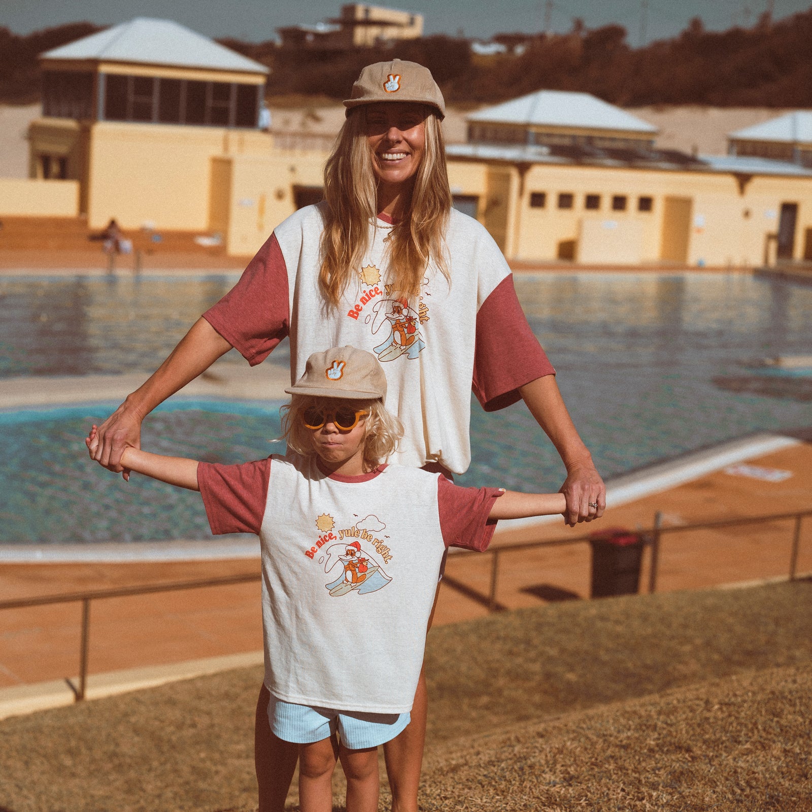 Be Nice Organic Cotton Christmas Tee - Kids