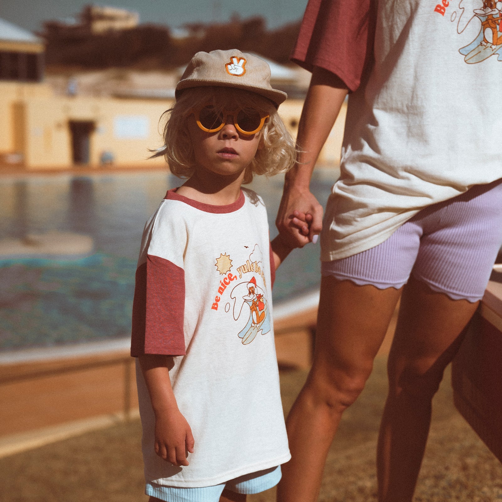 Be Nice Organic Cotton Christmas Tee - Kids