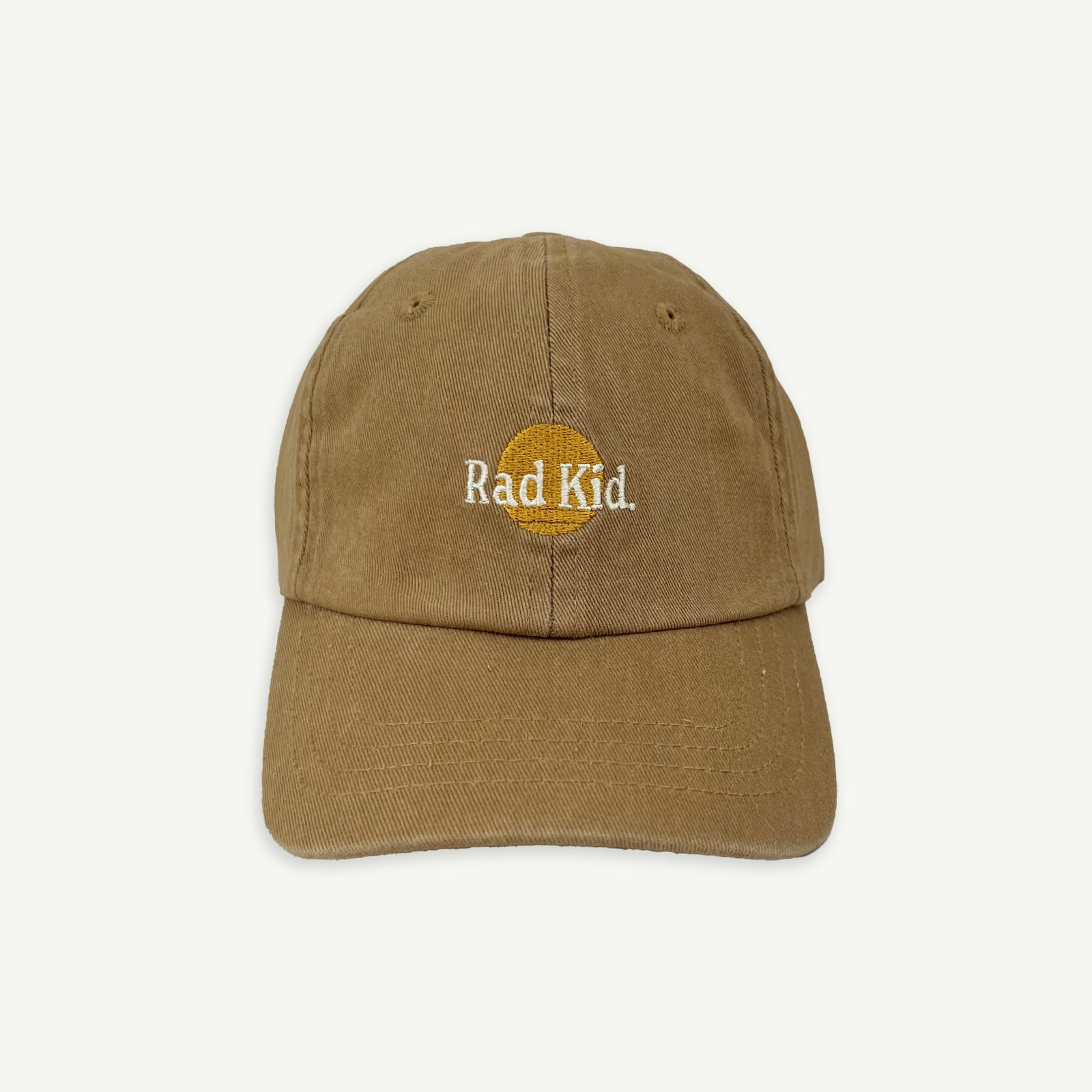 Rad Kid Washed Baseball Cap - Desert Sand