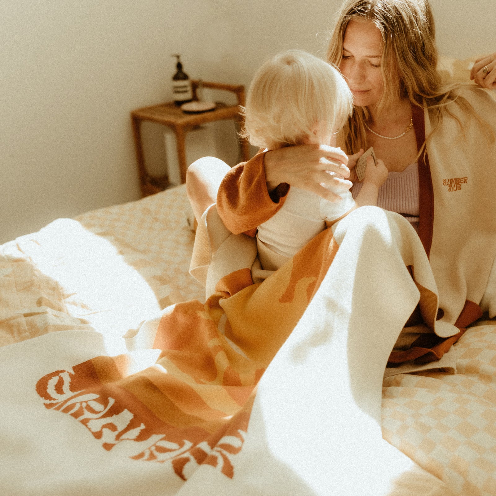 Early Riser Organic Cotton/ Cashmere Blankie