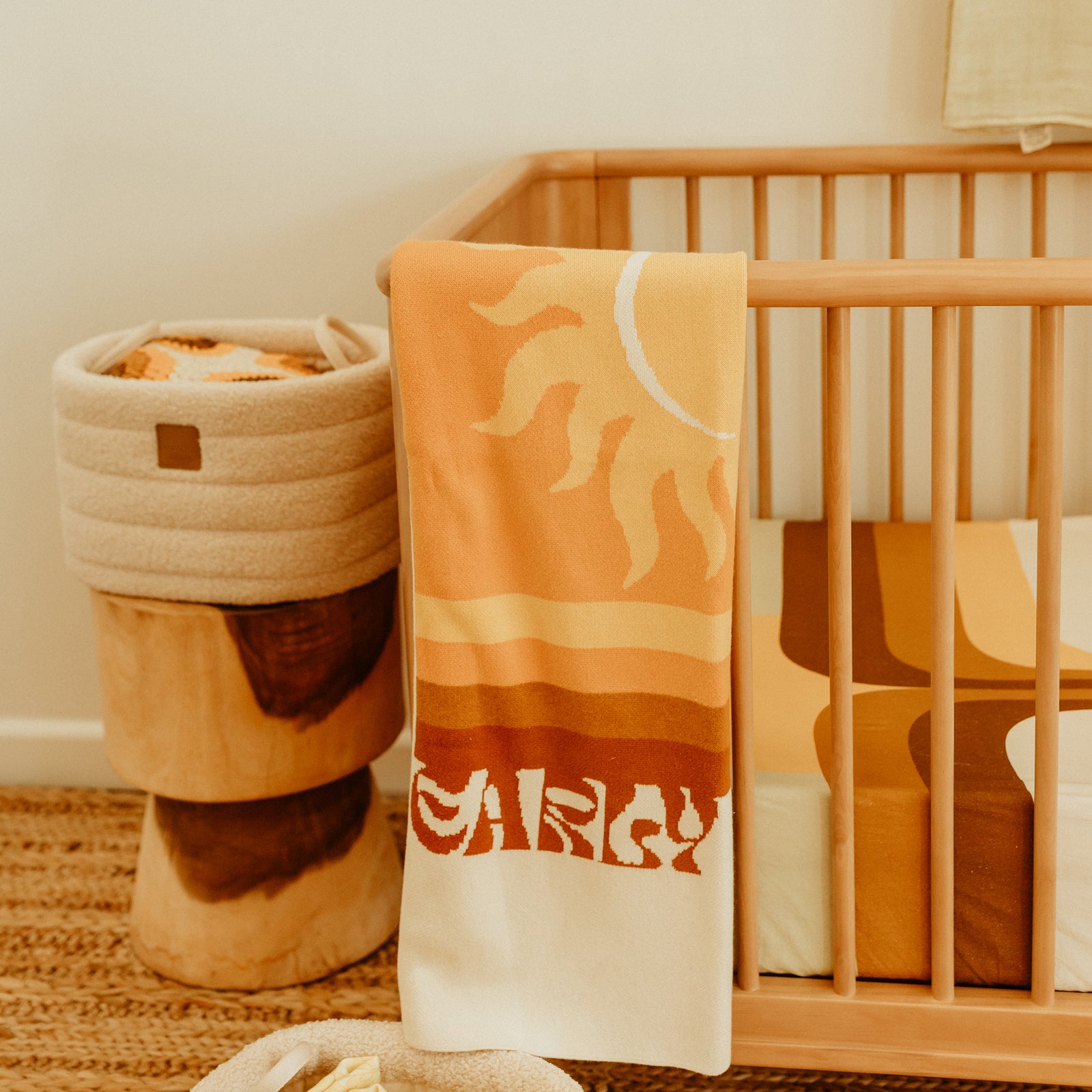 Early Riser Organic Cotton/ Cashmere Blankie