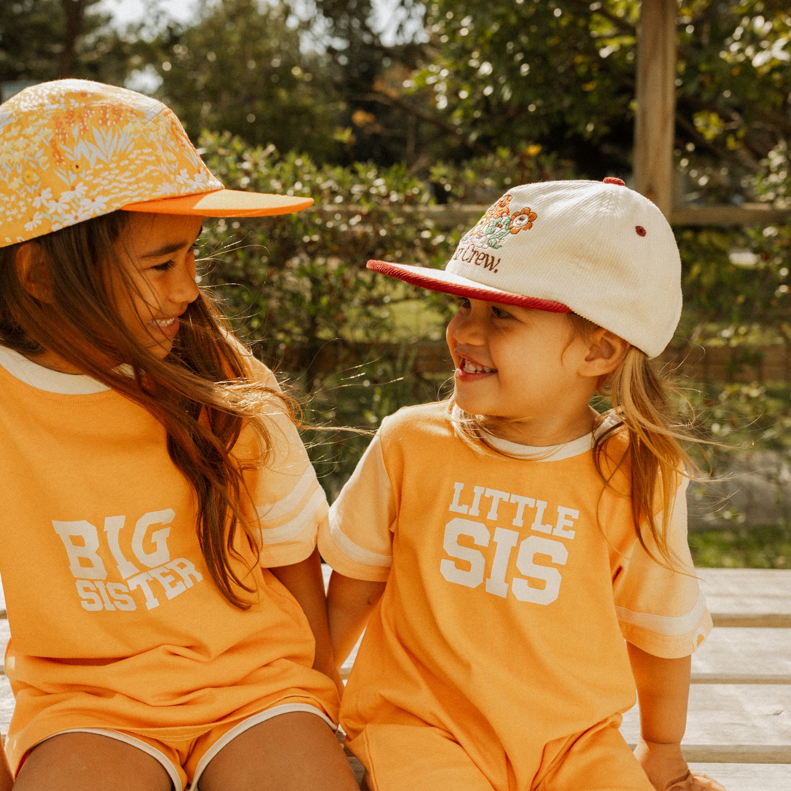 Little Sis Collegiate Playsuit - Coral