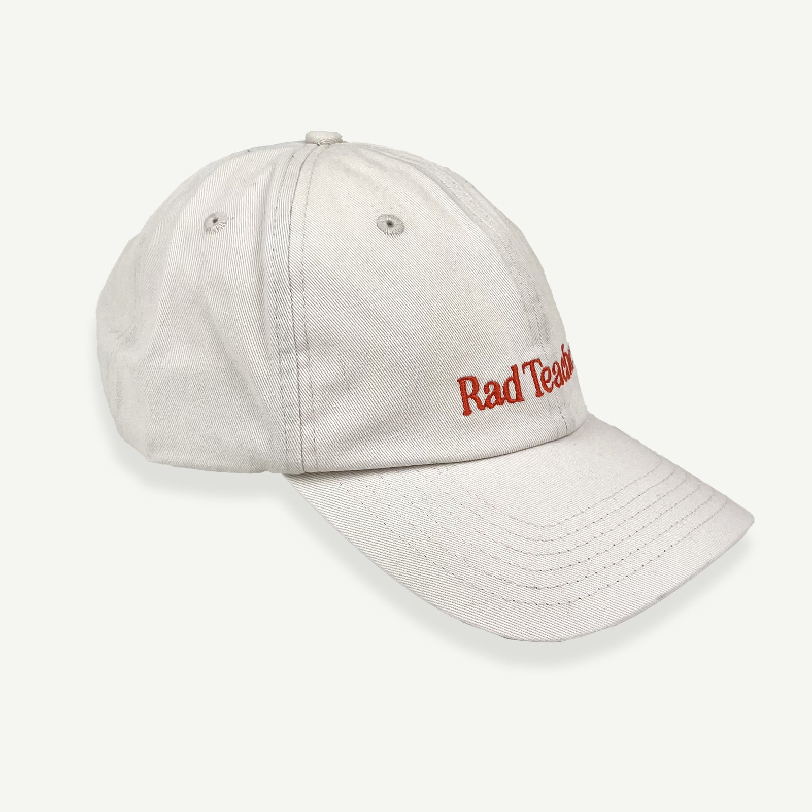 Rad Teacher Baseball Cap and Sock Bundle - Red