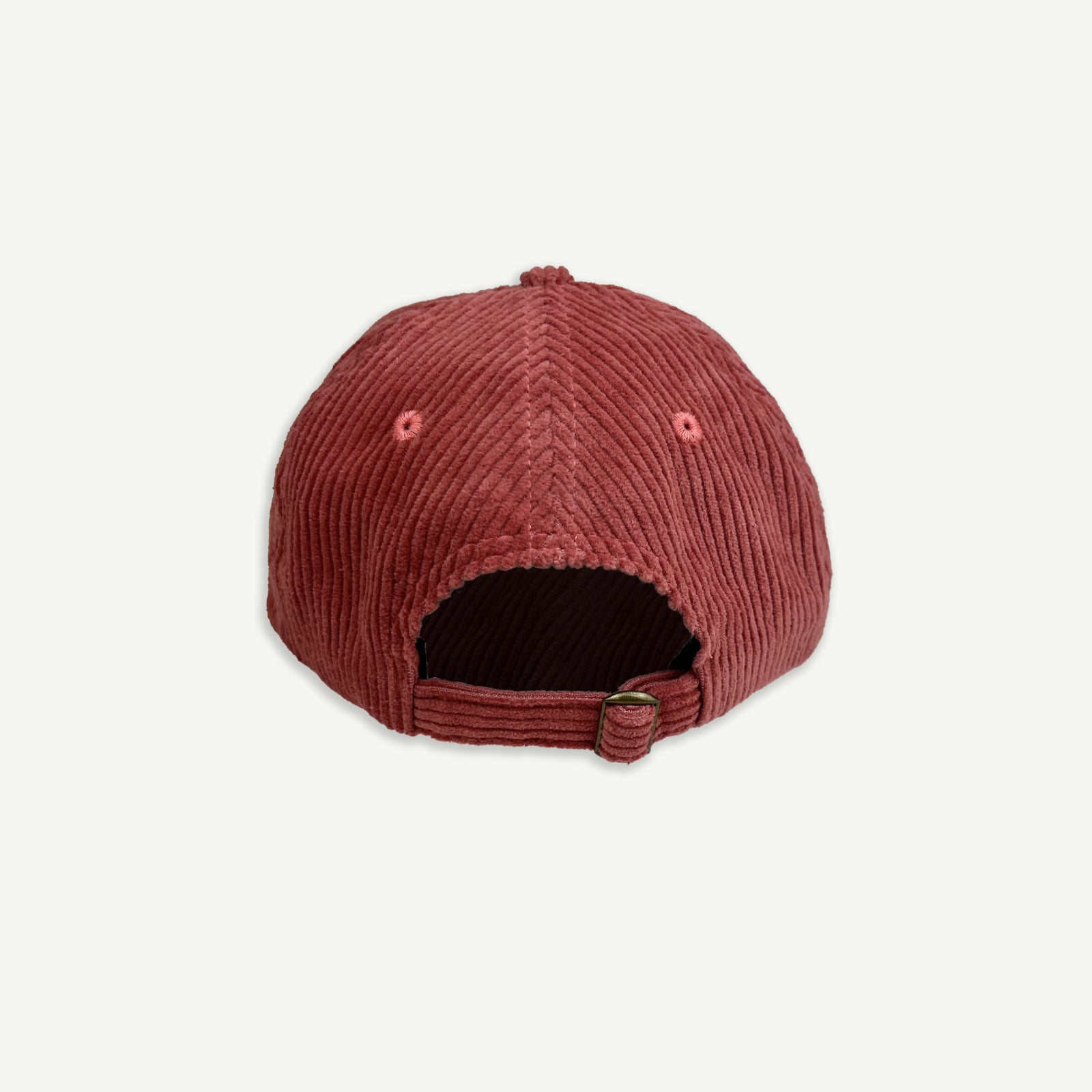 Rad Mama and Rad Kid Cord Cap Bundle - Eco Red