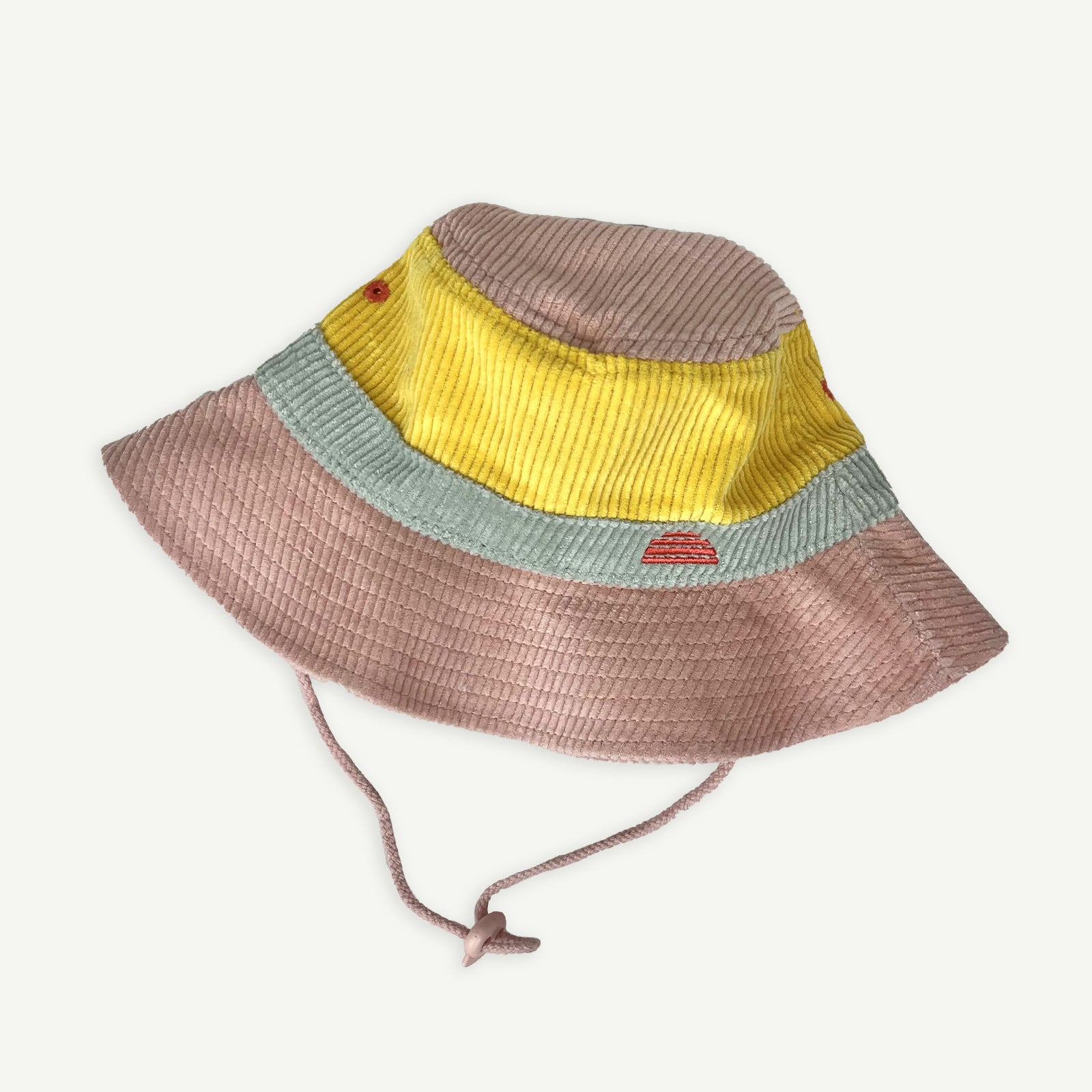 Spliced Cord Bucket Hat and Banabae Sock Bundle - Candy