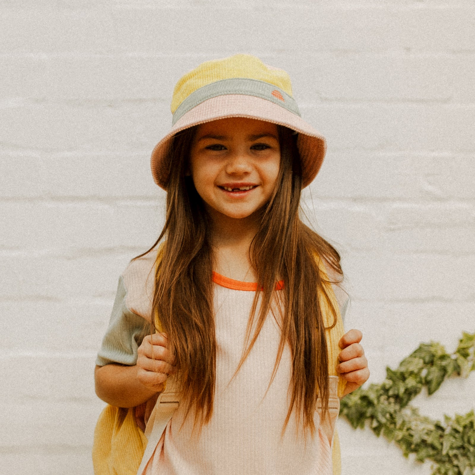 Spliced Cord Bucket Hat and Banabae Sock Bundle - Candy