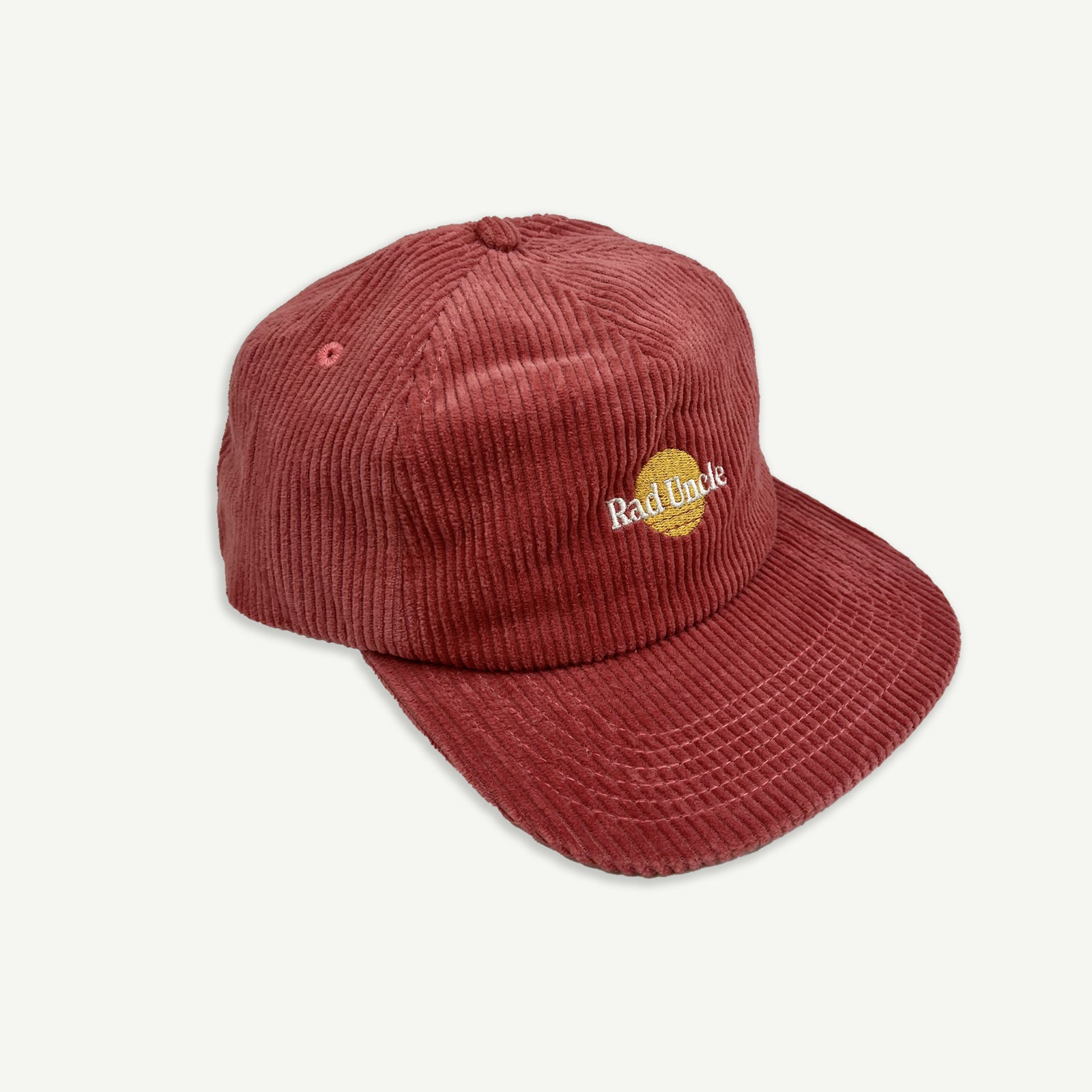 Rad Uncle Cord Cap - Eco Red