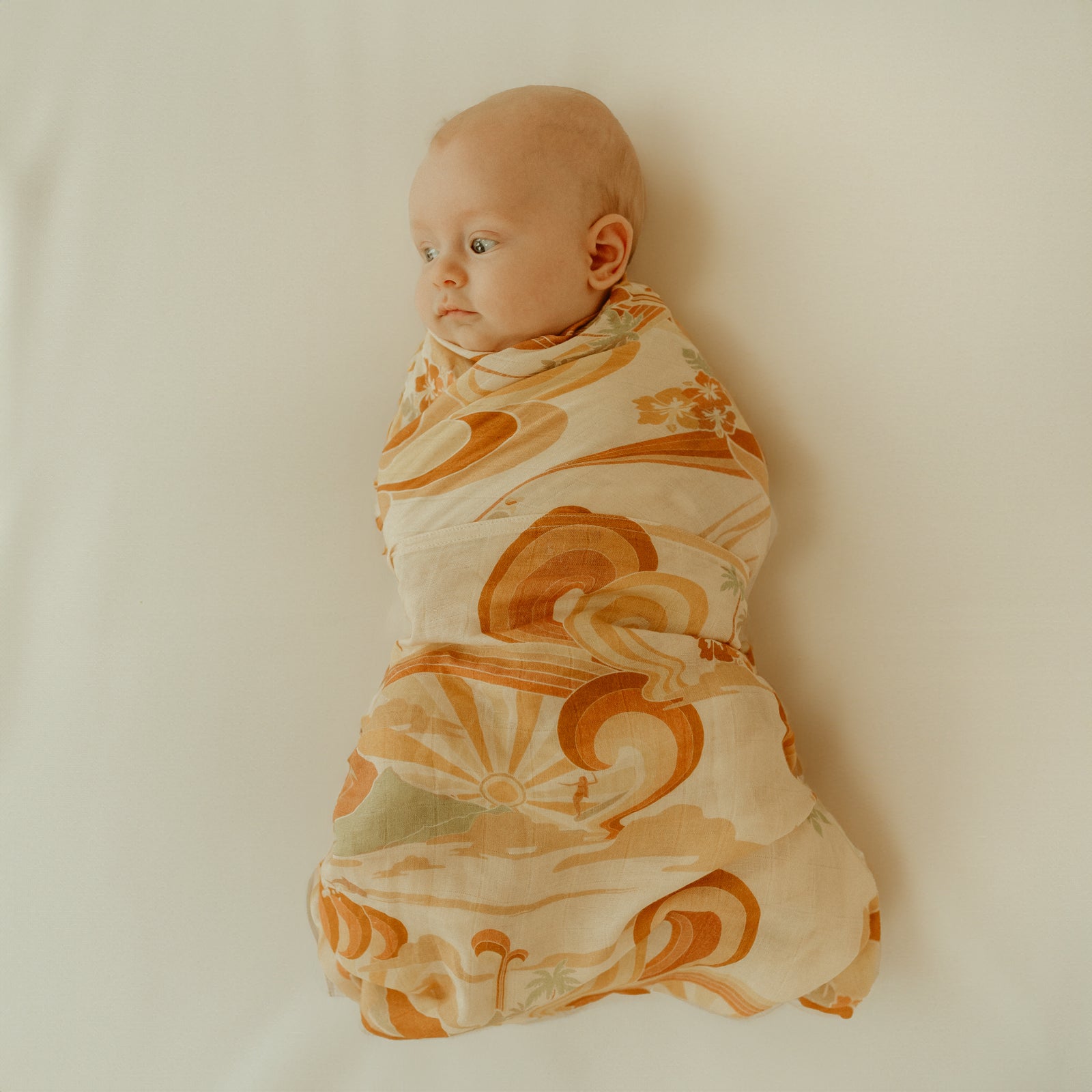 Three Set Swaddle Bundle - Gelato Sunset