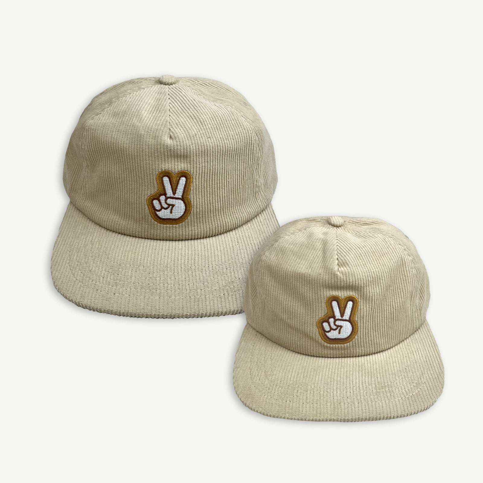 Peace Adult and Kids Cap Bundle