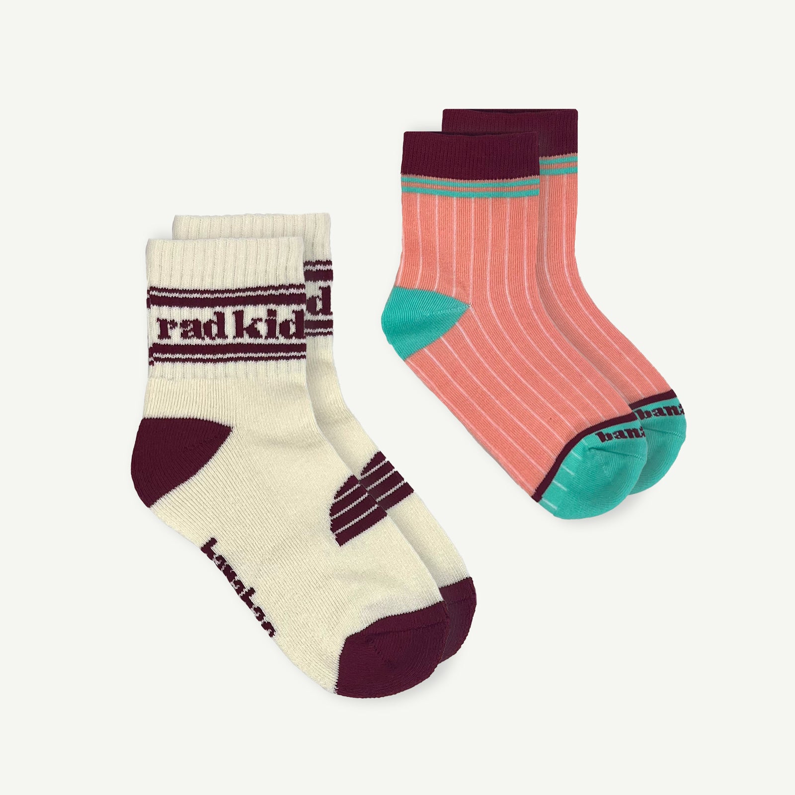 Rad Kid Berry Crew and Stripe Sock Pack