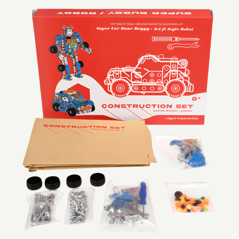 Construction Large Set- Robot Dune Buggy