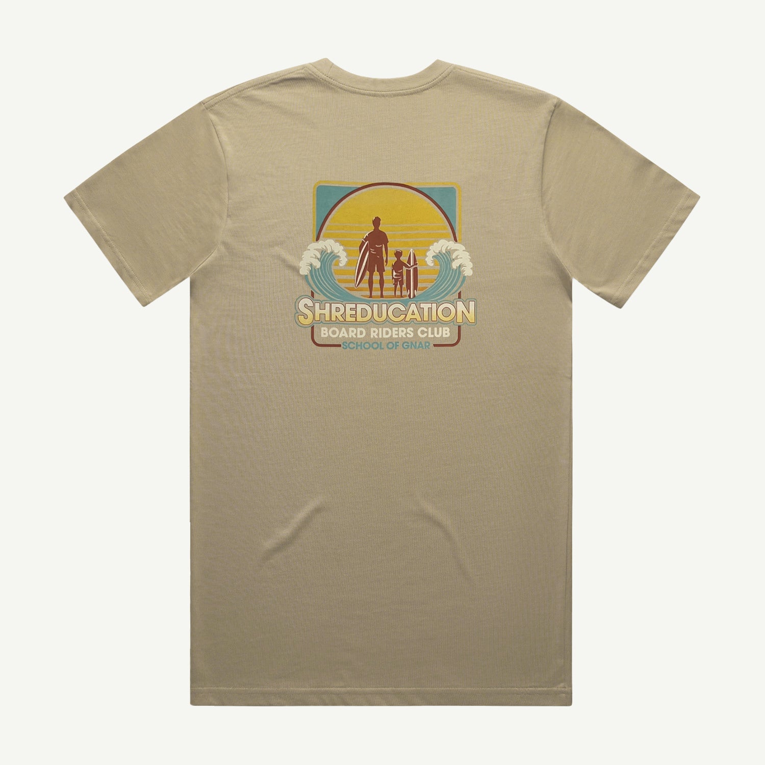 Shreducation Adults Organic Cotton Tee - Tan