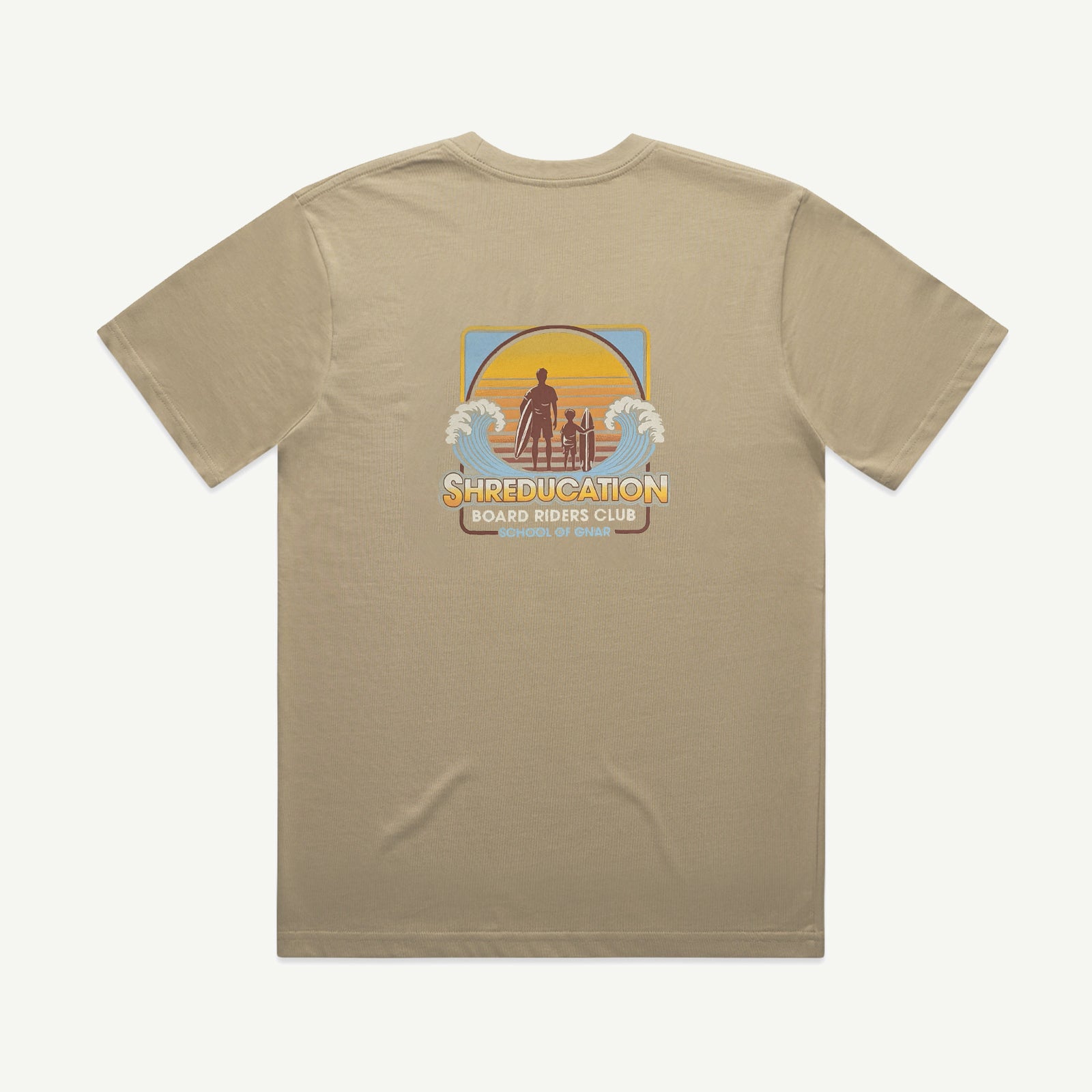 Shreducation Adults Organic Cotton Tee - Tan