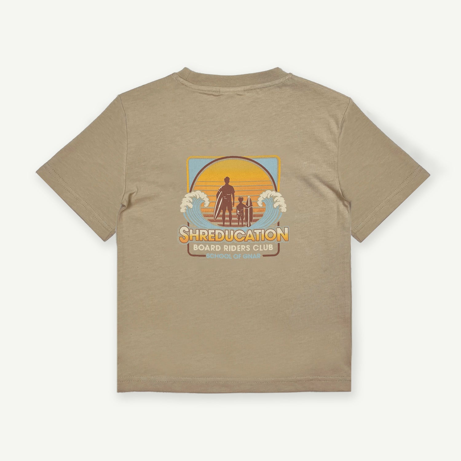 Shreducation Kids Organic Cotton Tee - Tan