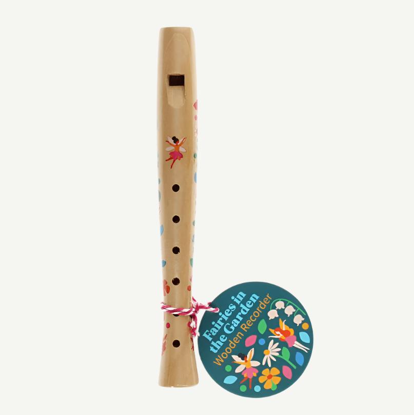 Fairies in the Garden Wooden Recorder