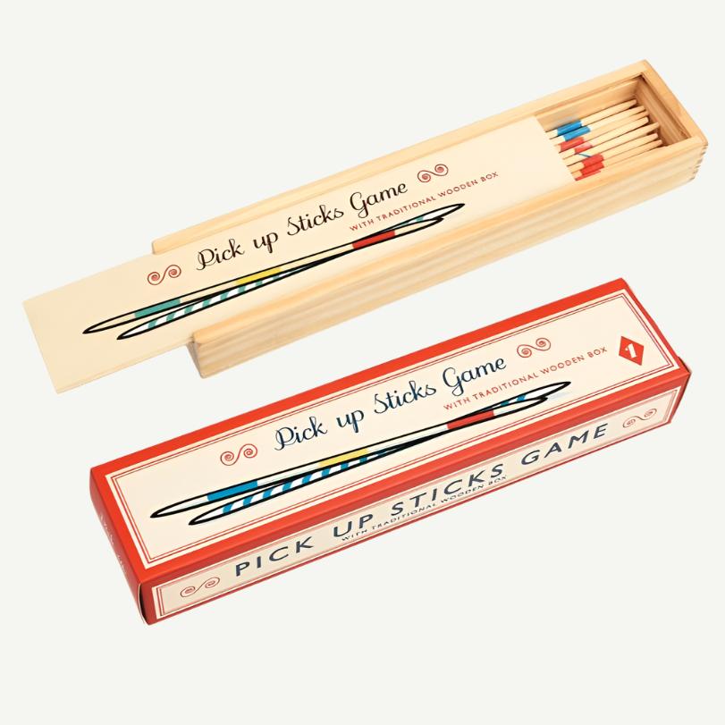 Wooden Pick Up Sticks Game