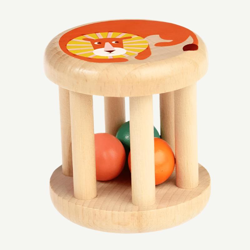 Wild Wonders Wooden Rattle