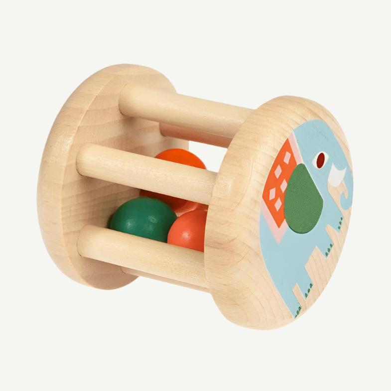 Wild Wonders Wooden Rattle