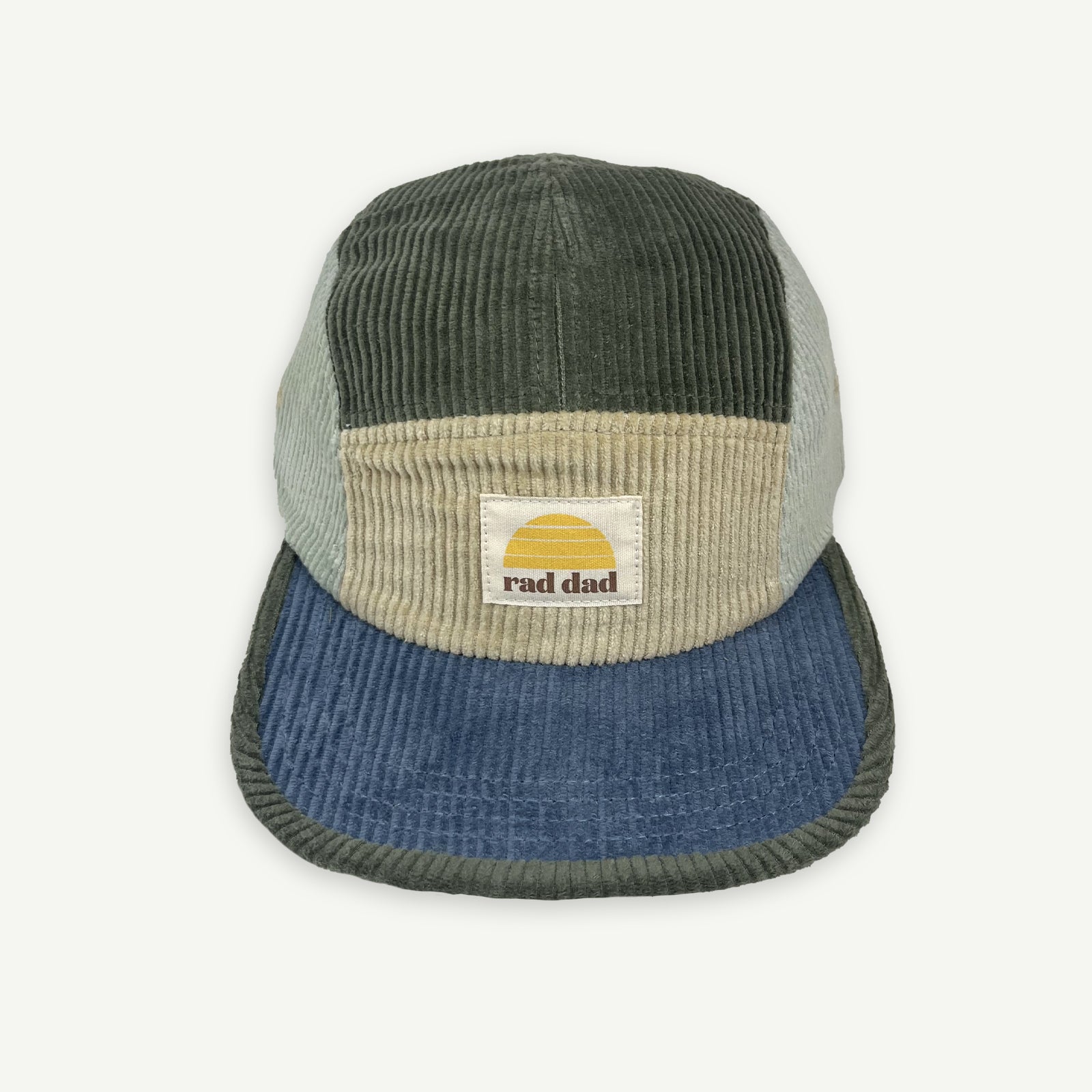 Rad Dad Five Panel Splice Cord Cap - Pond