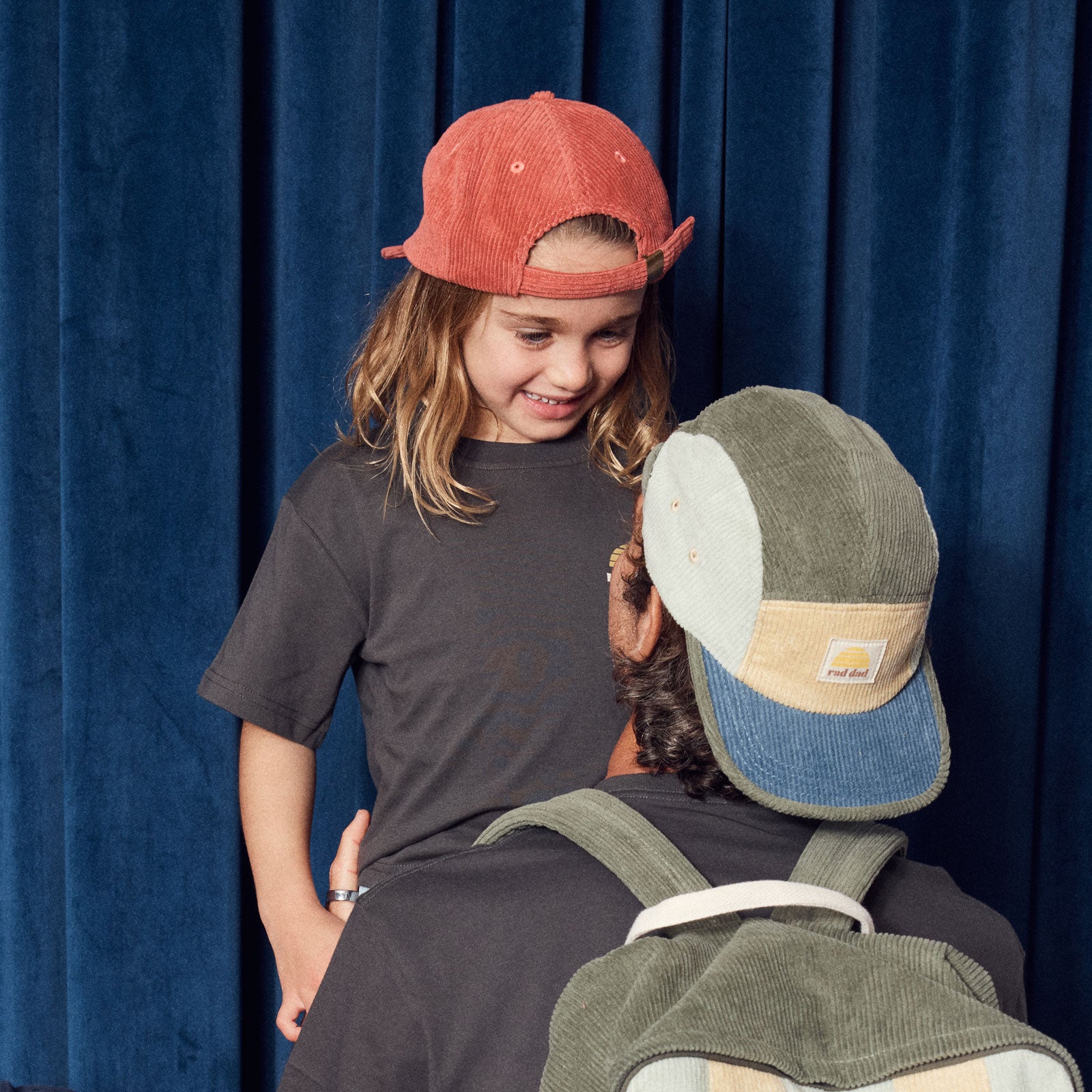 Rad Dad Five Panel Splice Cord Cap - Pond