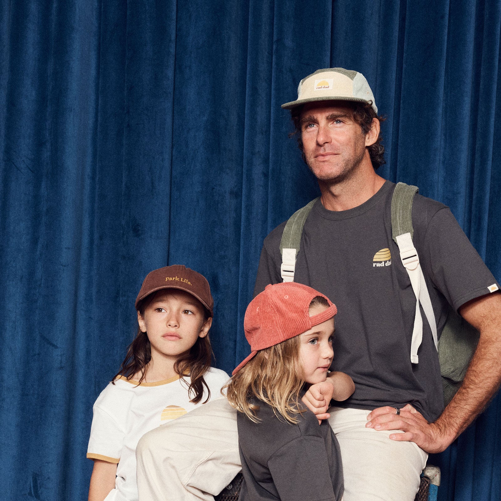 Rad Dad Five Panel Splice Cord Cap - Pond