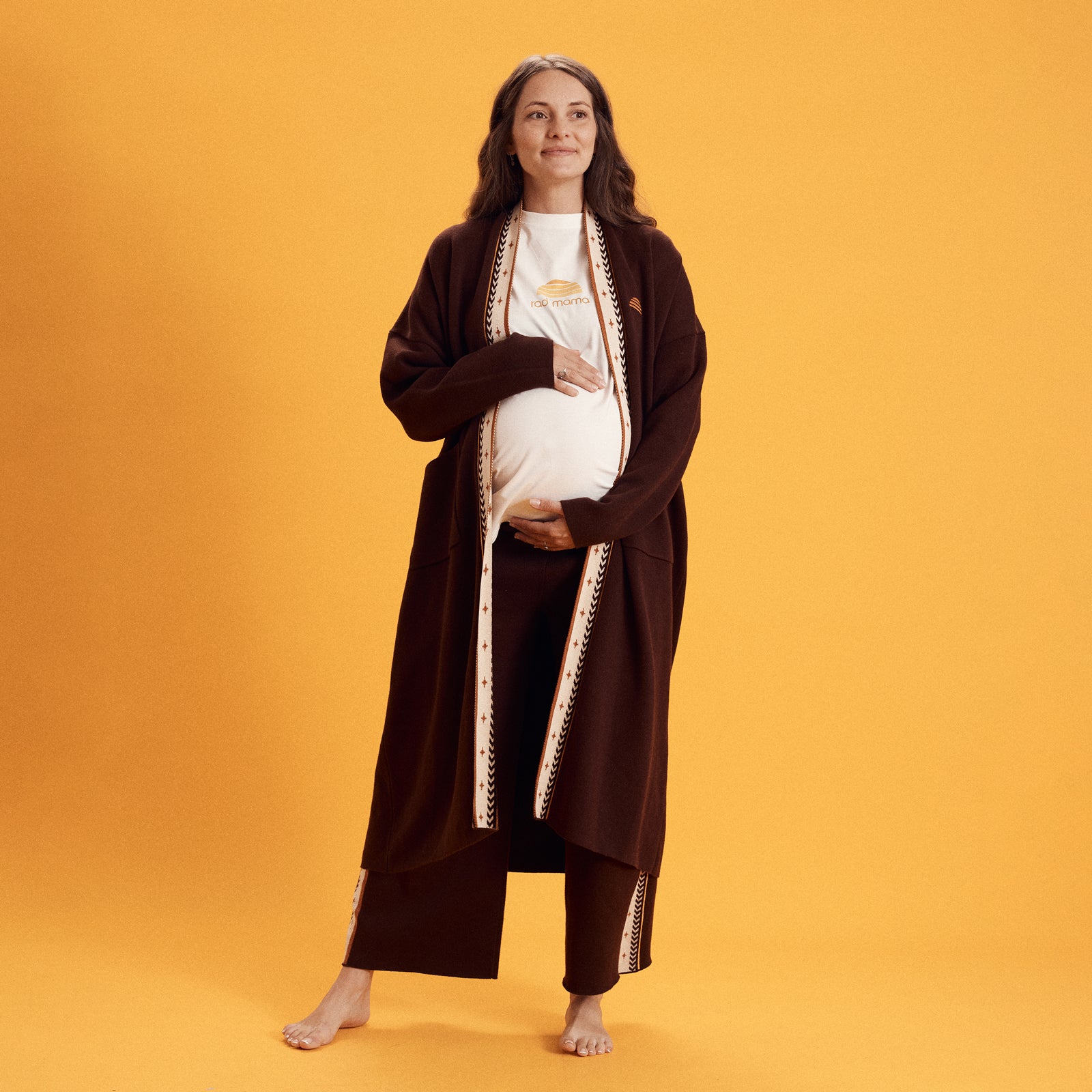 Twilight Organic Cotton Knit Robe