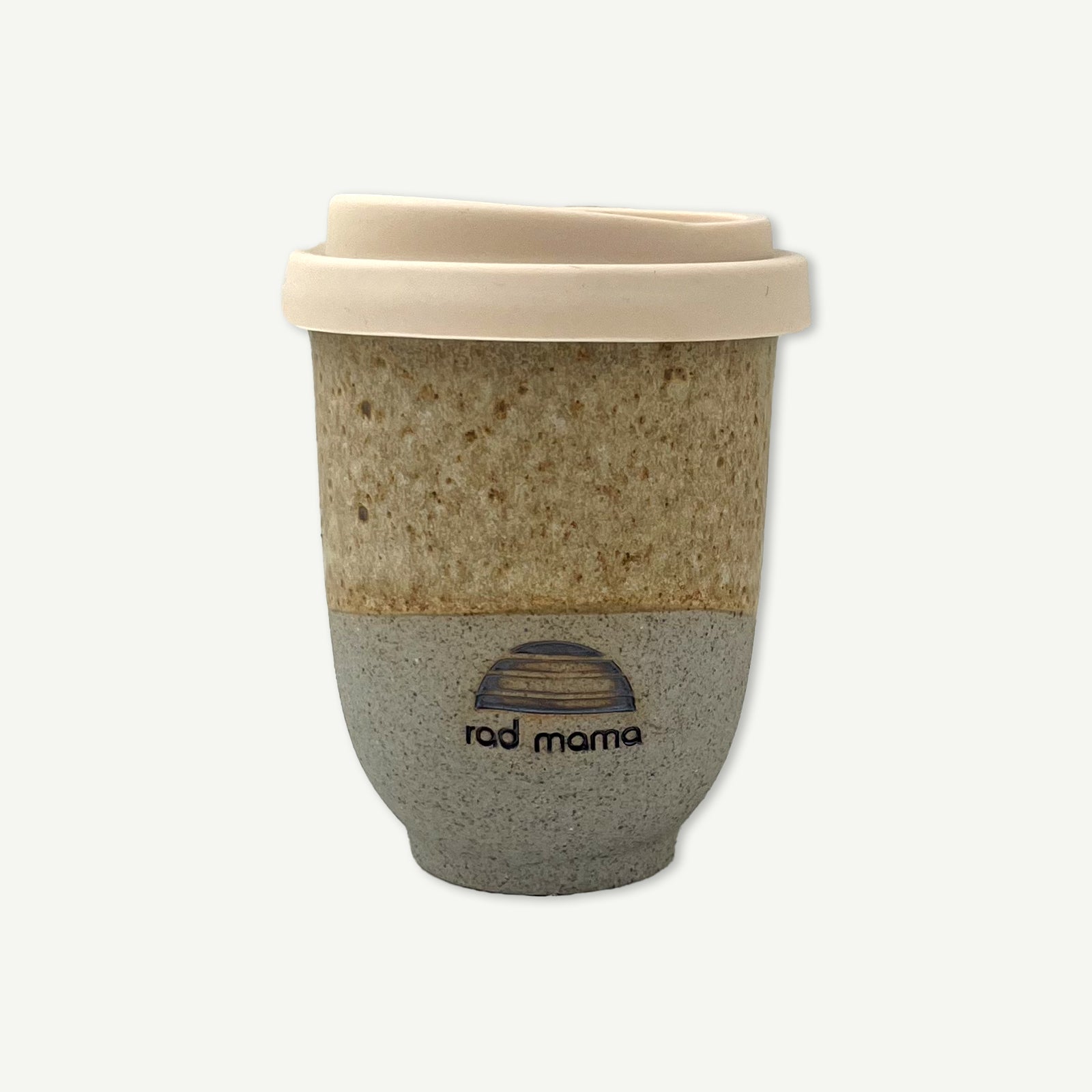 Rad Mama x Pottery For The Planet Ceramic Travel Mug - Sunset