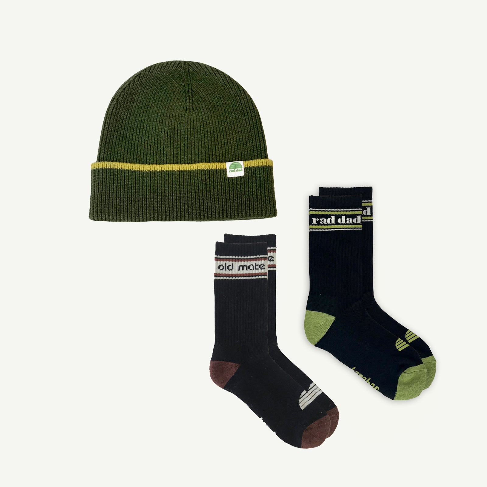 Rad Dad Beanie & Socks Bundle
