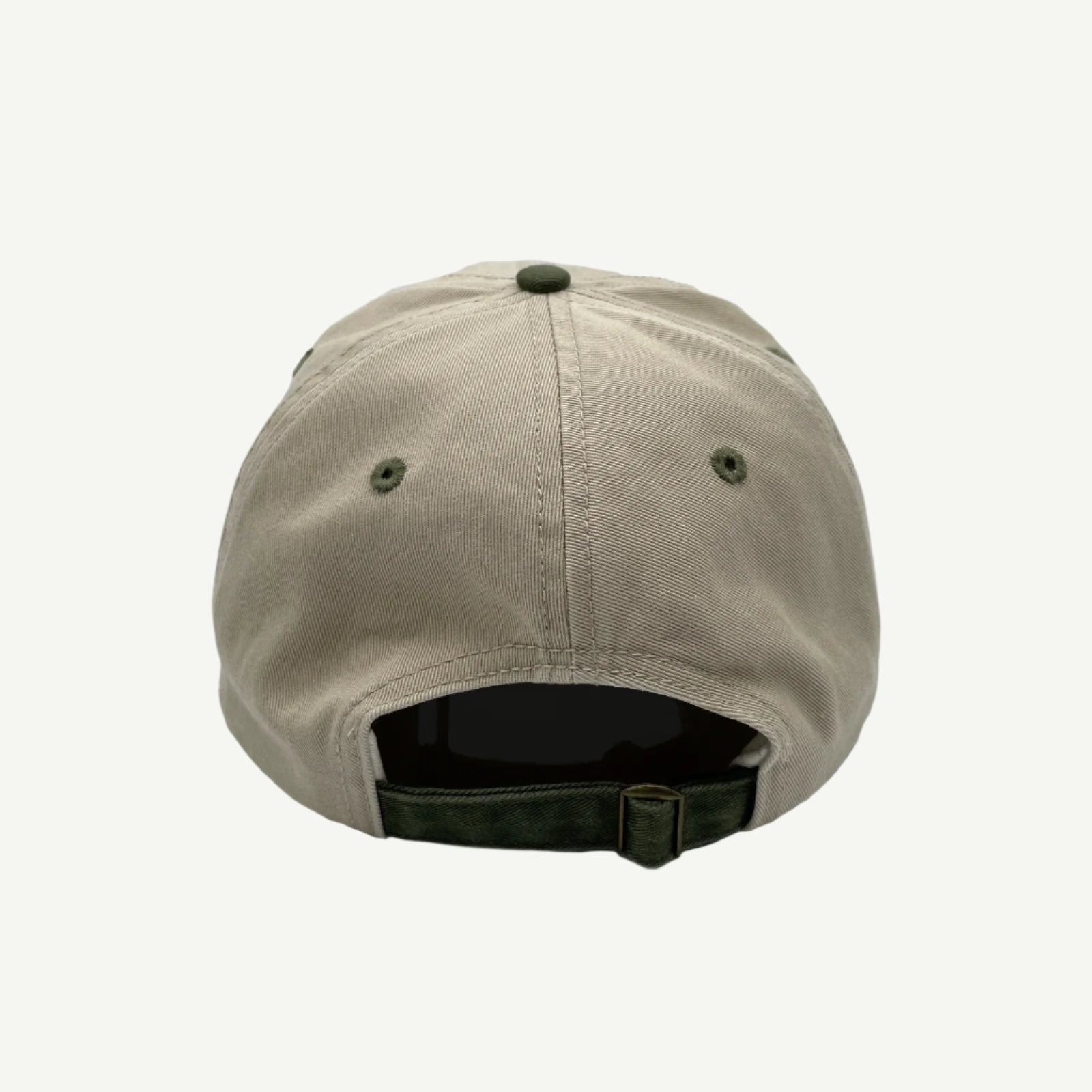 Rad Coach Washed Baseball Cap Two Tone - Khaki