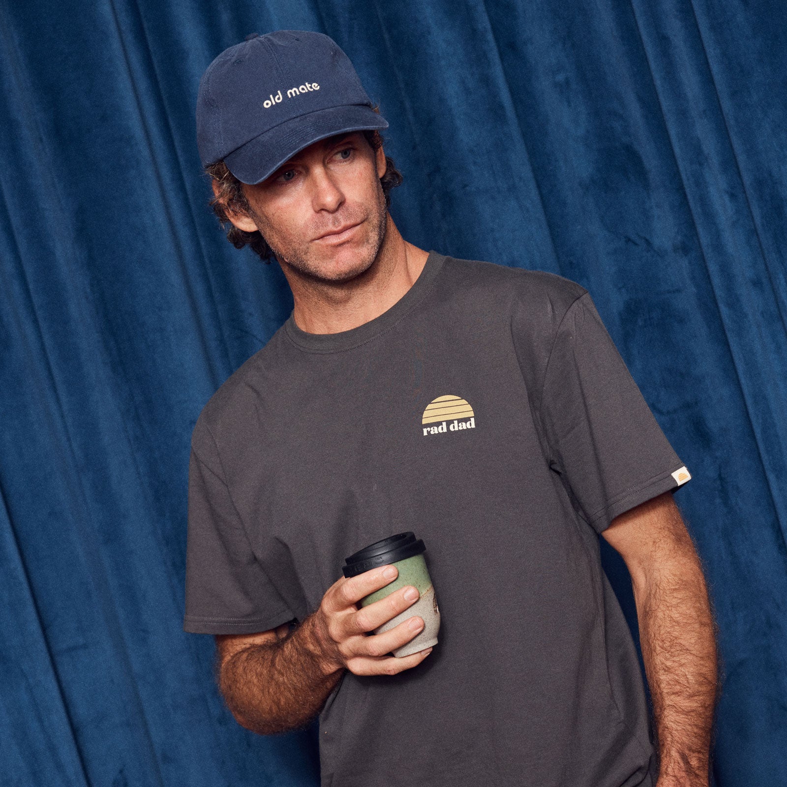 Old Mate Washed Baseball Cap Bundle - Navy