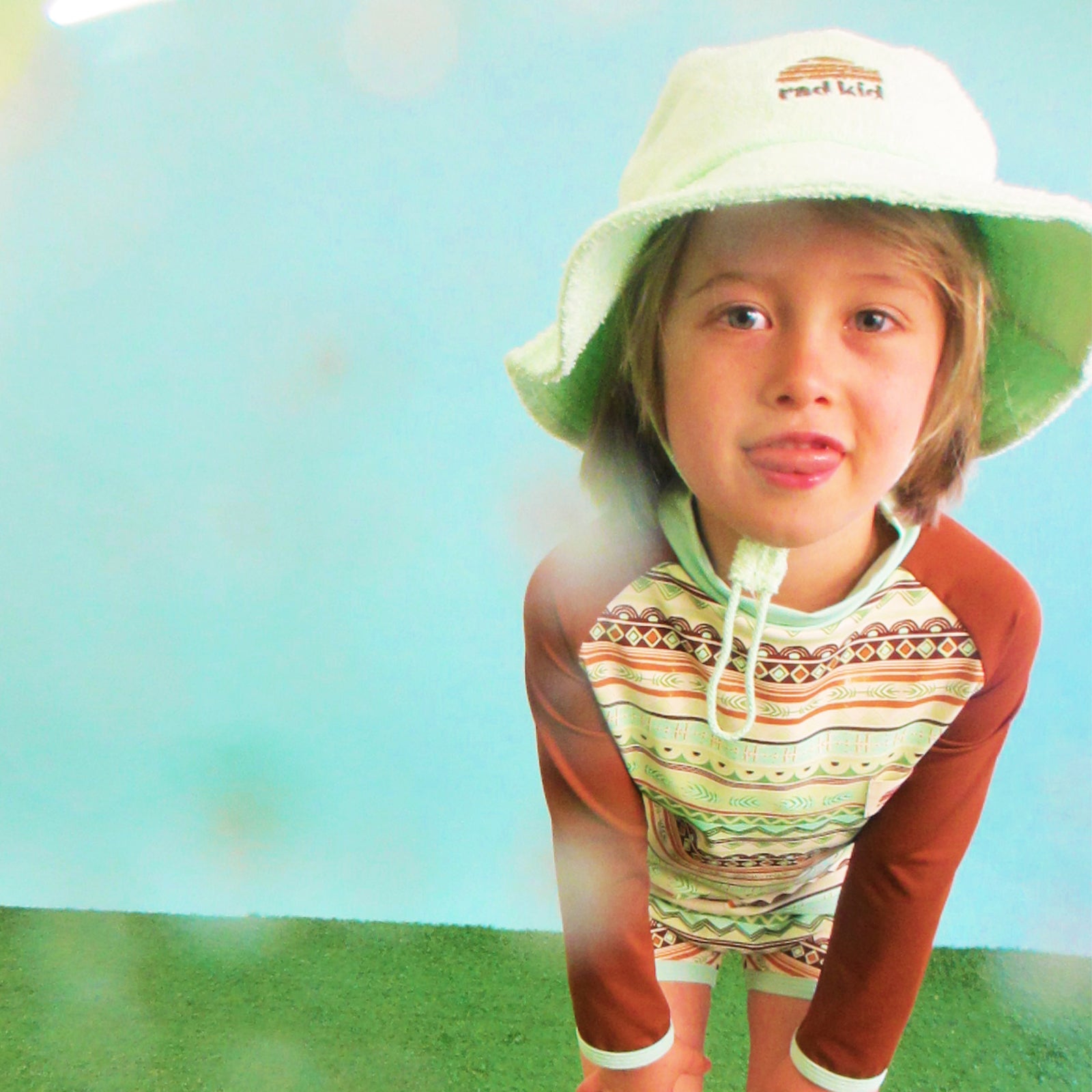 Rad Kid Terry Bucket Hat - Mint