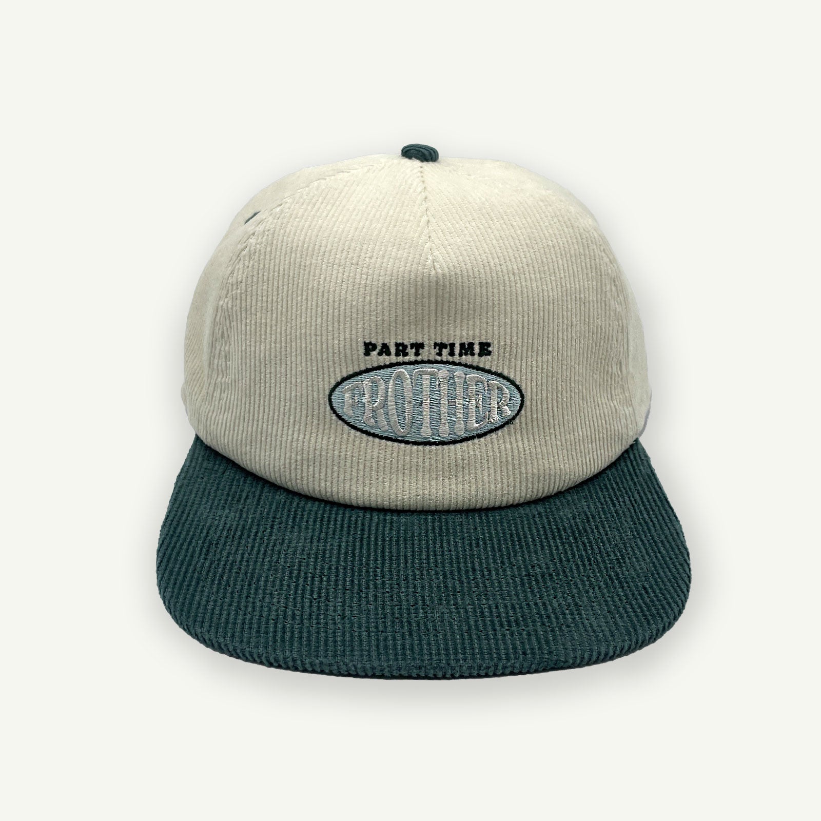 Part Time Frother Two Tone Cord Cap - Adult