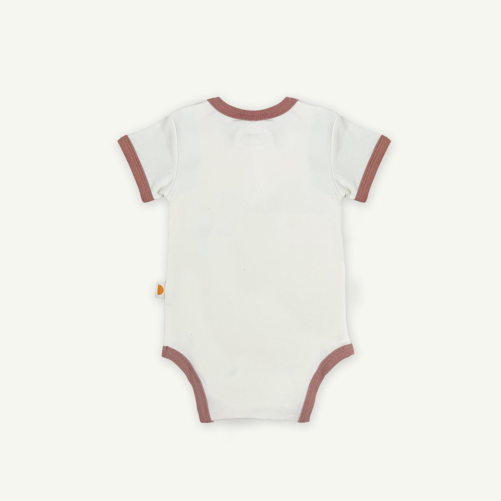Little Brother Organic Cotton Onesie - Mousse