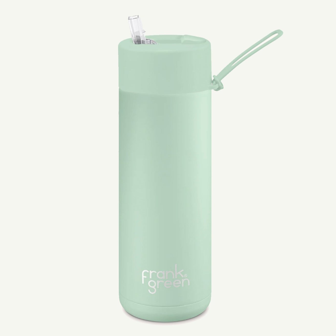 Frank Green 20oz Ceramic Reusable Bottle with Straw Lid - Mint Gelato