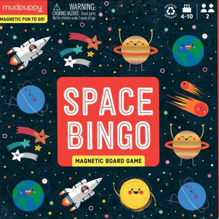 Mudpuppy Board Game - Space Bingo