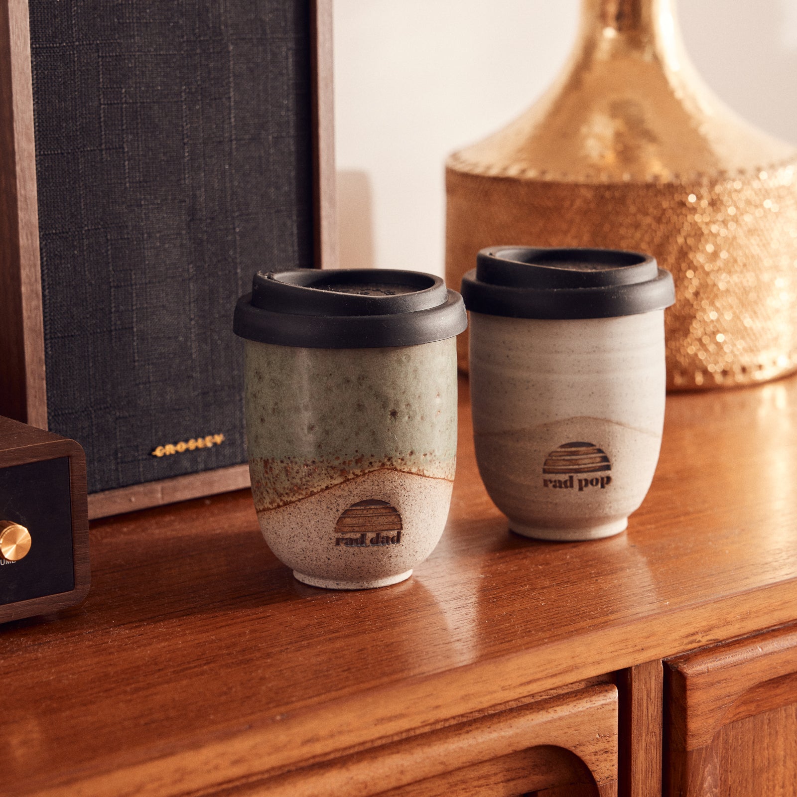Rad Pop x Pottery For The Planet Ceramic Travel Mug