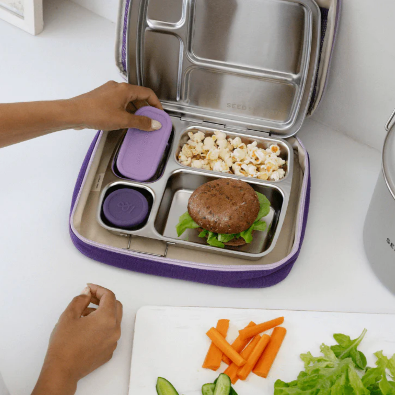 CrunchBox with 2 Pot Set