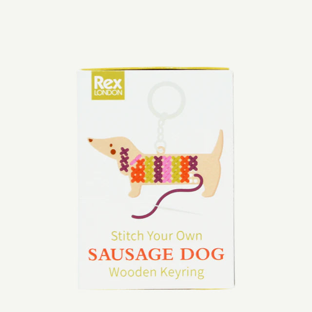 Stitch Your Own Keyring - Sausage Dog